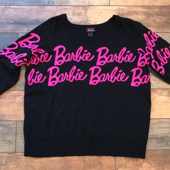 Barbie Torrid Sweater Size Pink Black 